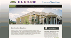 Desktop Screenshot of klbuilderscps.com